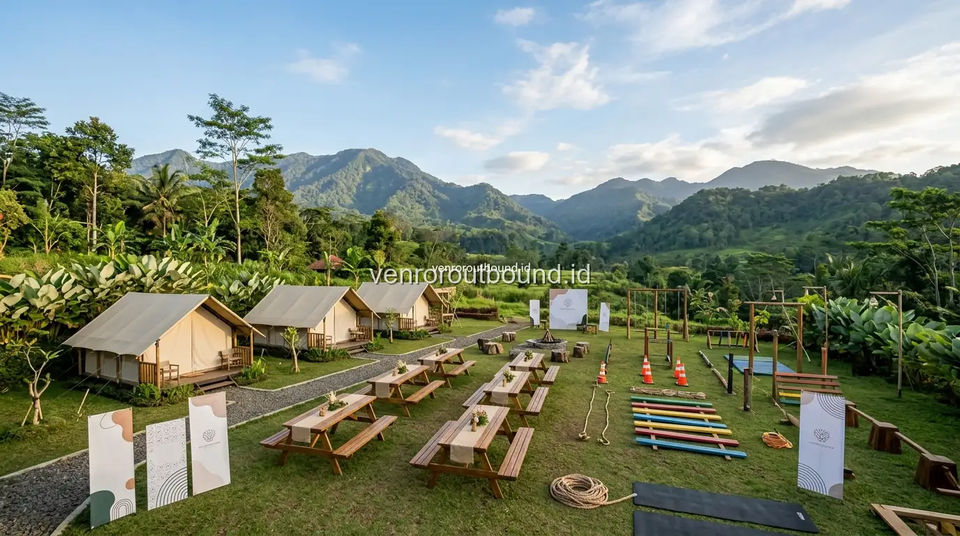 Dokumen perencanaan paket family gathering dan checklist koordinasi acara