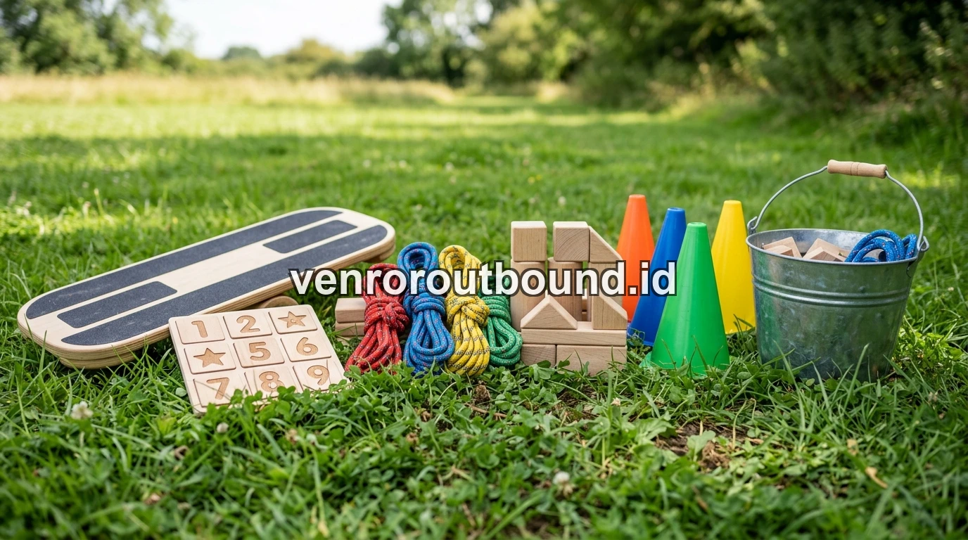 Peralatan Outbound Edukatif untuk Melatih Kemandirian dan Kerja Sama Pelajar