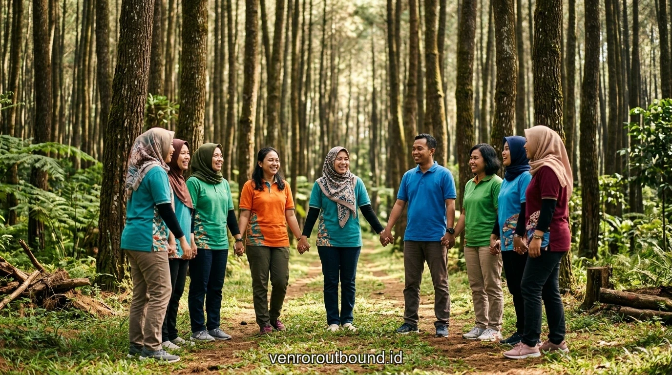 Mengatasi Burnout Tenaga Pendidik Lewat Refreshing Outbound Guru & Dosen