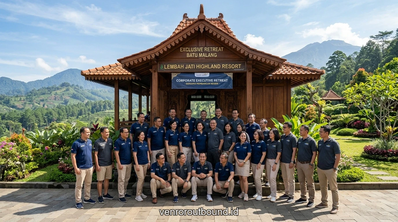 Rekomendasi Paket Outbound Executive Leadership Perusahaan Batu & Malang 2026: Fasilitas Terlengkap