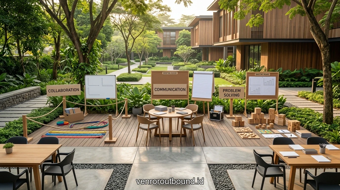 Paket Outbound Innovation & Creative Problem Solving Karyawan 2026