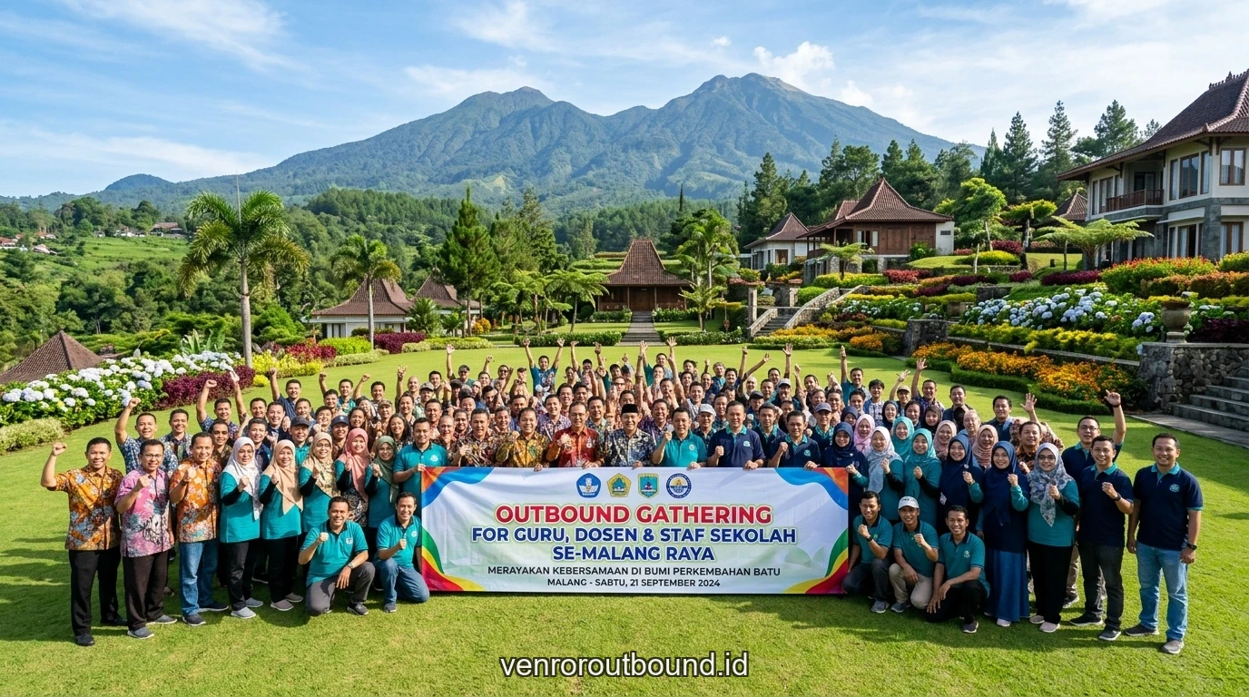 Paket Outbound Pendidik & Gathering Guru Sekolah Batu Malang