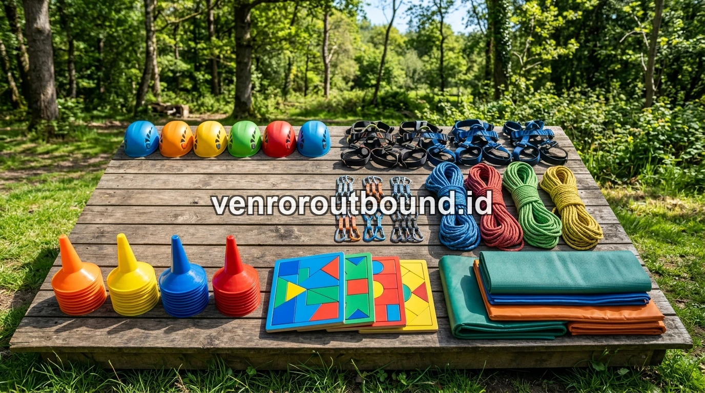Perlengkapan Paket Outbound Sekolah untuk Character Building