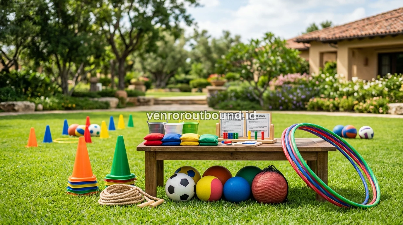 Perlengkapan Fun Games untuk Family Gathering Outdoor