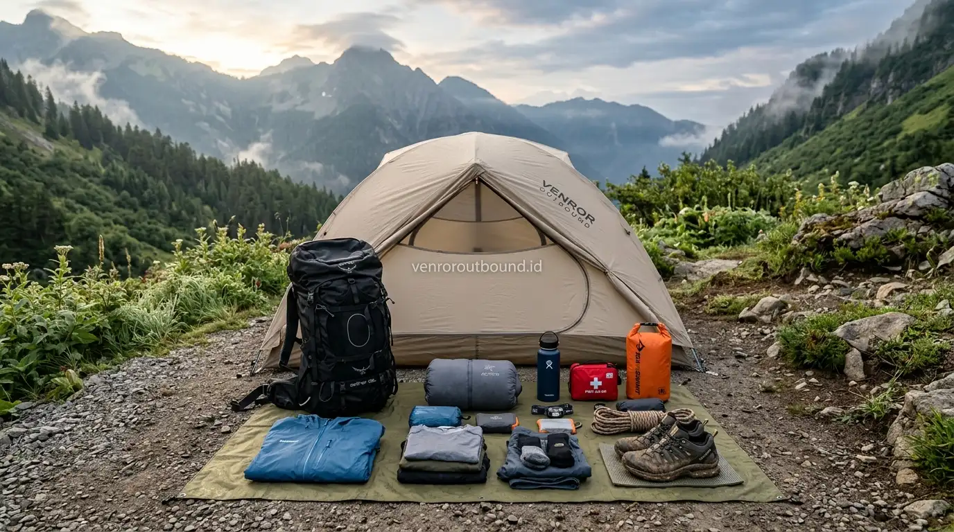 Tips Perlengkapan Pribadi Outbound Camping 2 Hari
