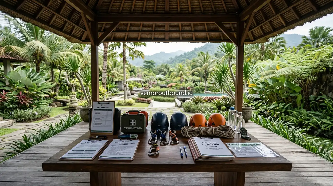 Vendor Outbound dengan Sertifikasi Fasilitator BNSP Resmi